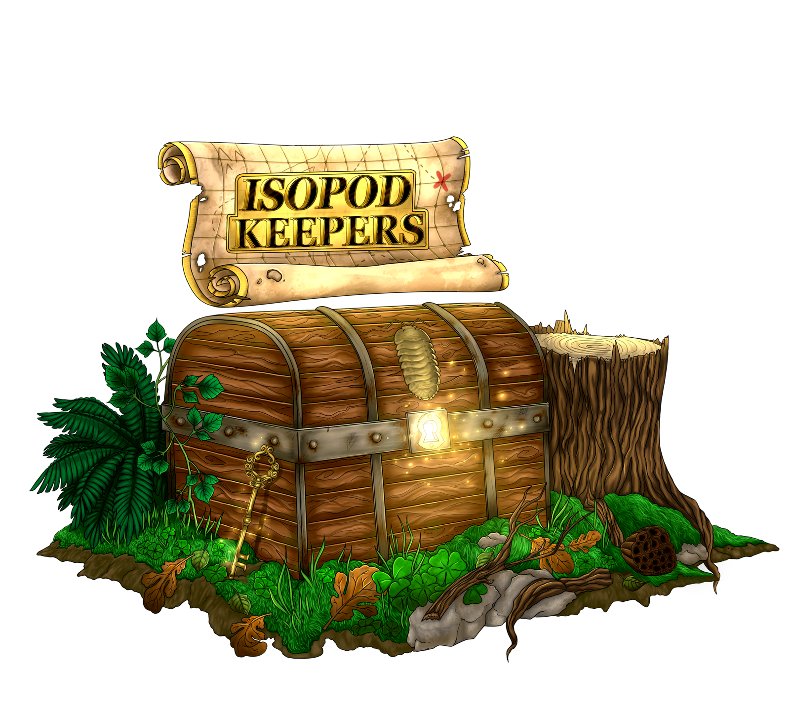 Isopod Keepers Logo